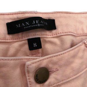 MAX JEANS Light Pink Ankle Pants Sz 8